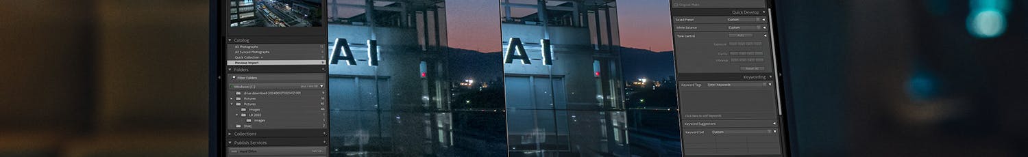 Lightroom läppärillä